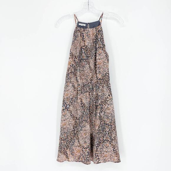 Maurices Boho Floral Halter Sleeveless Mini Dress Size XS - Picture 1 of 8